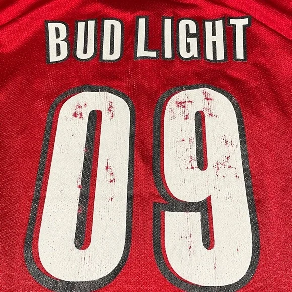 Adidas Portland Trailblazers Red and Black Jersey - Picture 6 of 7